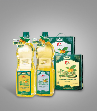 设江西仰山园油茶平面包装设计、茶叶包装设计