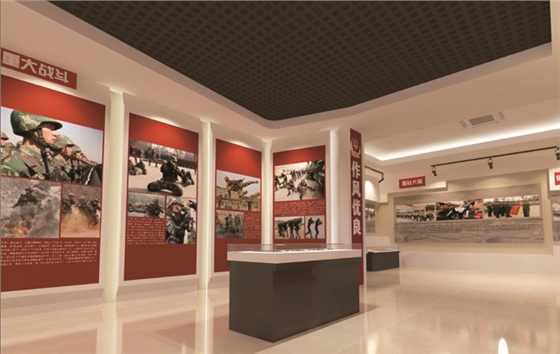 江门部队展厅设计公司 江门部队展厅设计公司