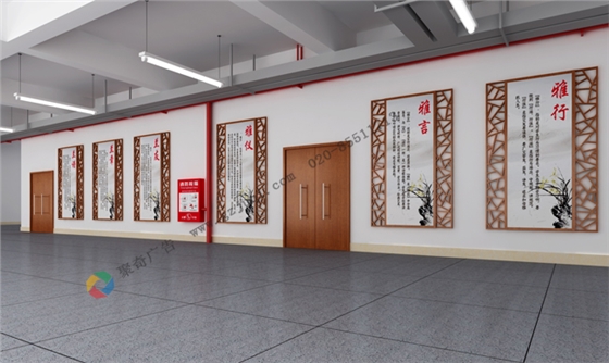 学校文化墙装饰公司 学校文化墙装饰公司