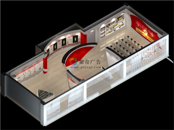 党建文化展厅设计 党建文化展厅设计