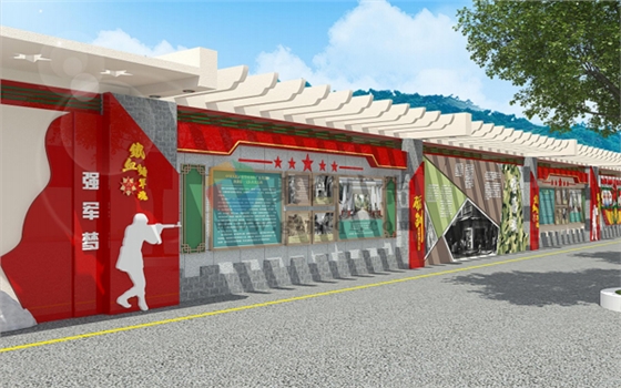 部队军史长廊设计 部队军史长廊设计