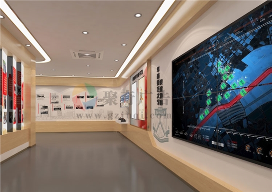 党建文化展厅，党建阵地&mdash;聚奇广告