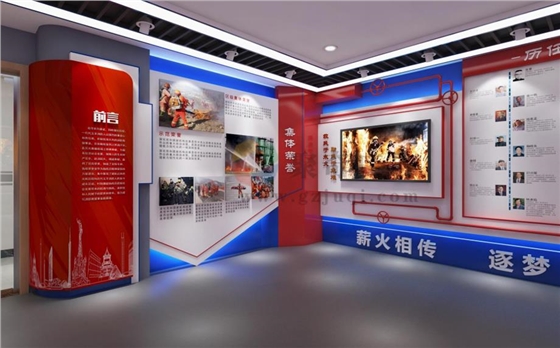 国防主题教育展厅设计 国防主题教育展厅设计