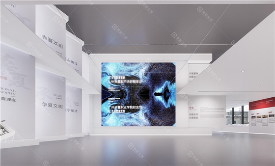 校史馆设计效果图 校史馆设计效果图