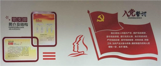 某单位党建文化墙设计 某单位党建文化墙设计