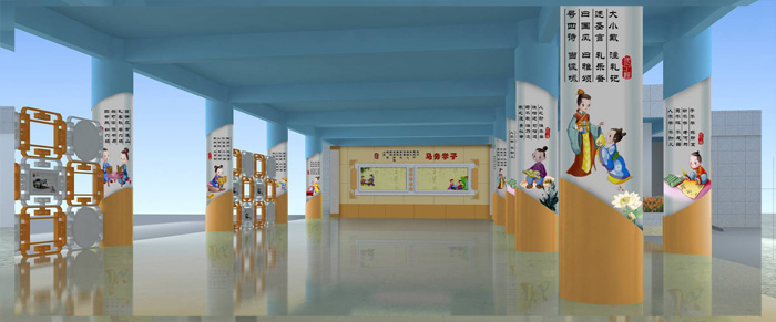 学校文化墙设计-聚奇广告 学校文化墙设计-聚奇广告