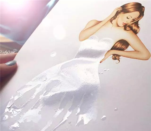 水迹像是最美的意外