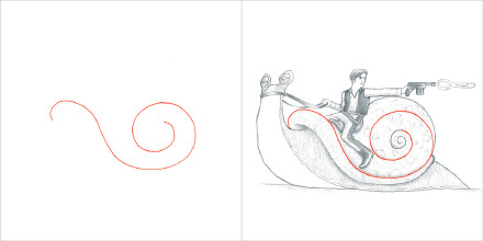 骑蜗牛的持枪男人 骑蜗牛的持枪男人