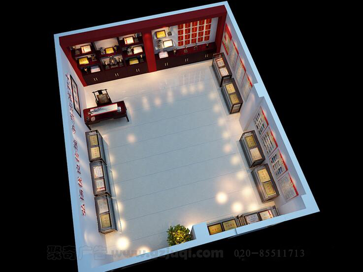 企业荣誉展厅设计 企业荣誉展厅设计