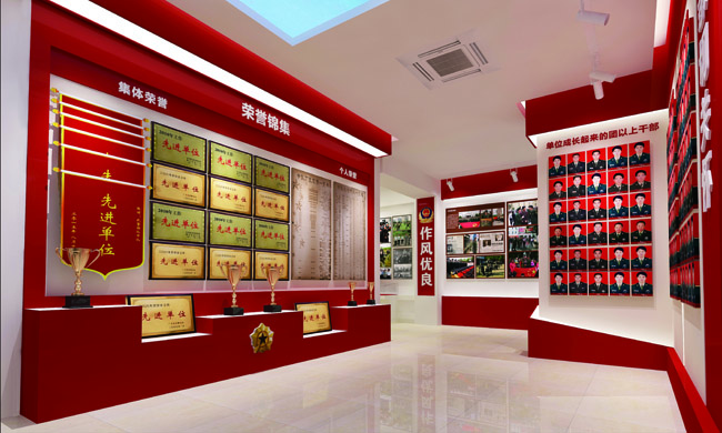 广东专业的部队荣誉室设计公司哪家好？聚奇广15年品牌值得信赖