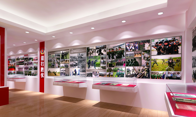 广州大队荣誉展厅设计公司 广州大队荣誉展厅设计公司