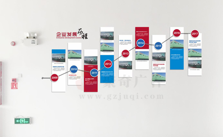 企业发展墙设计 企业发展墙设计