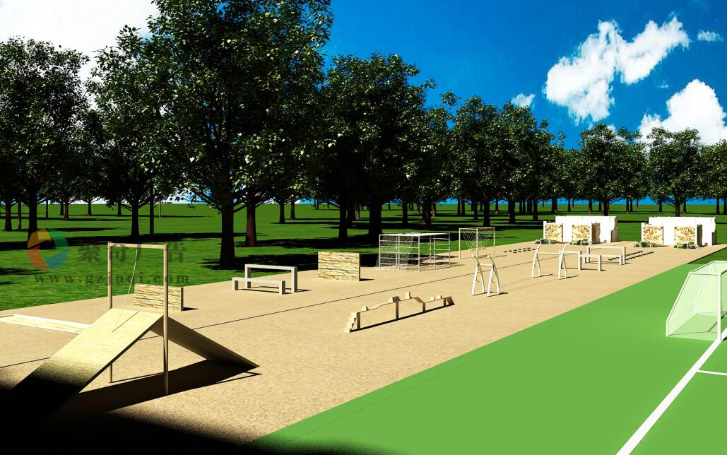 警营训练场文化设计 警营训练场文化设计