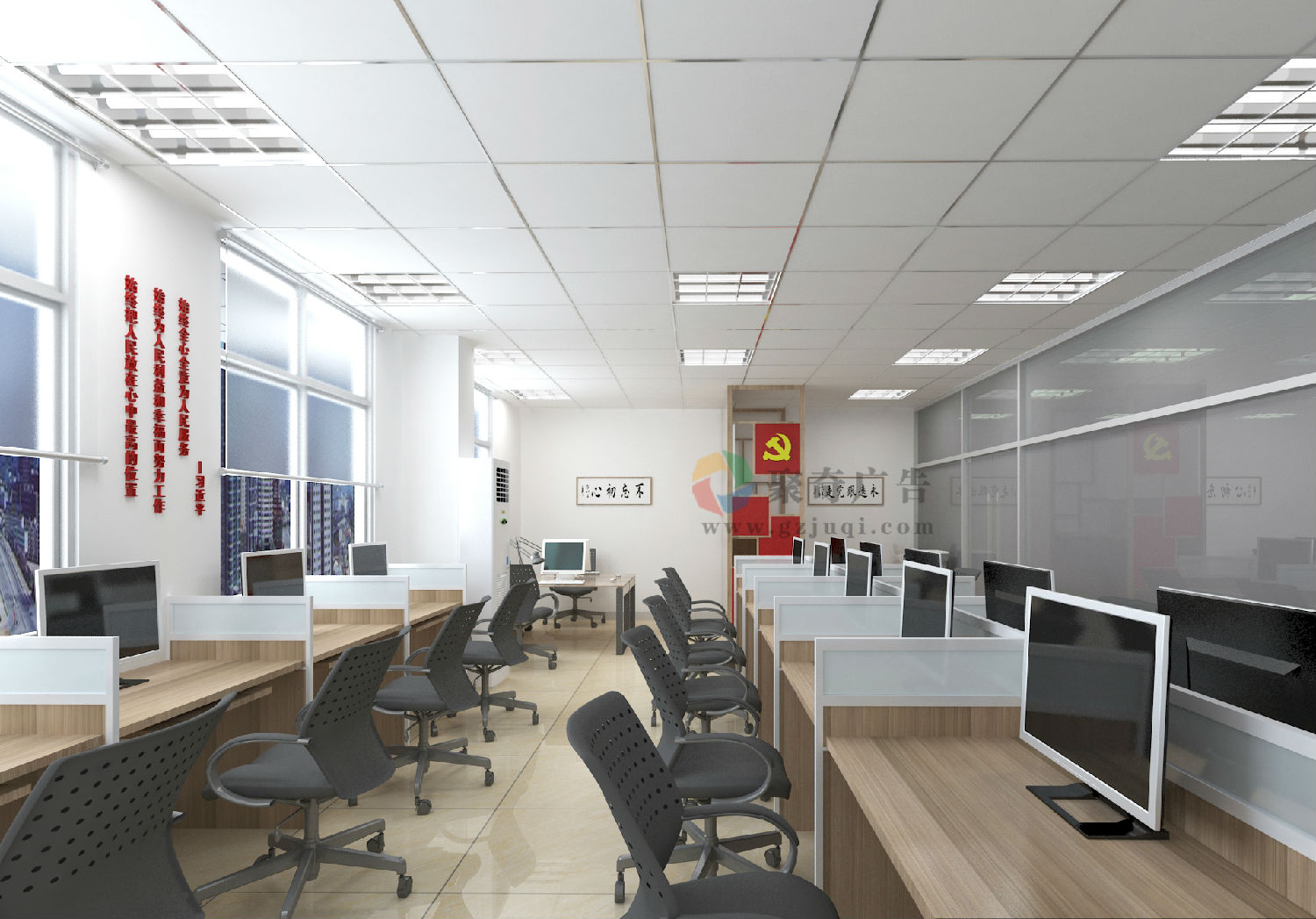 穗东街党群服务中心办公室党建文化设计 穗东街党群服务中心办公室党建文化设计