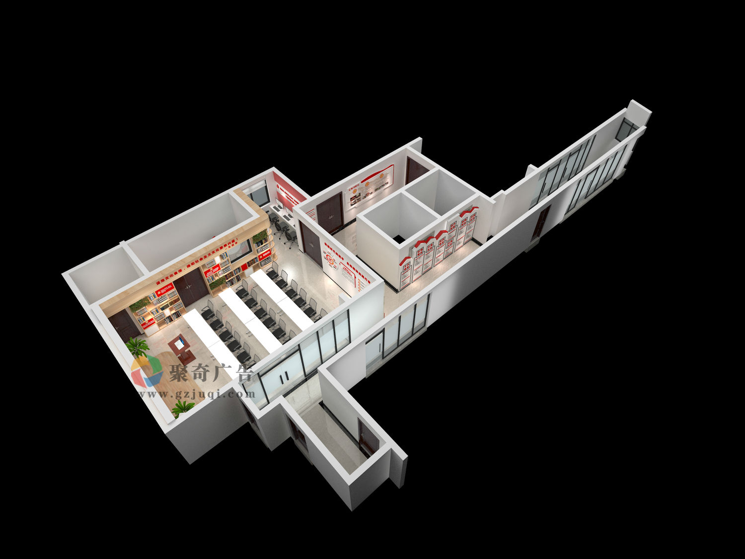 鱼珠街党群服务中心设计 鱼珠街党群服务中心设计