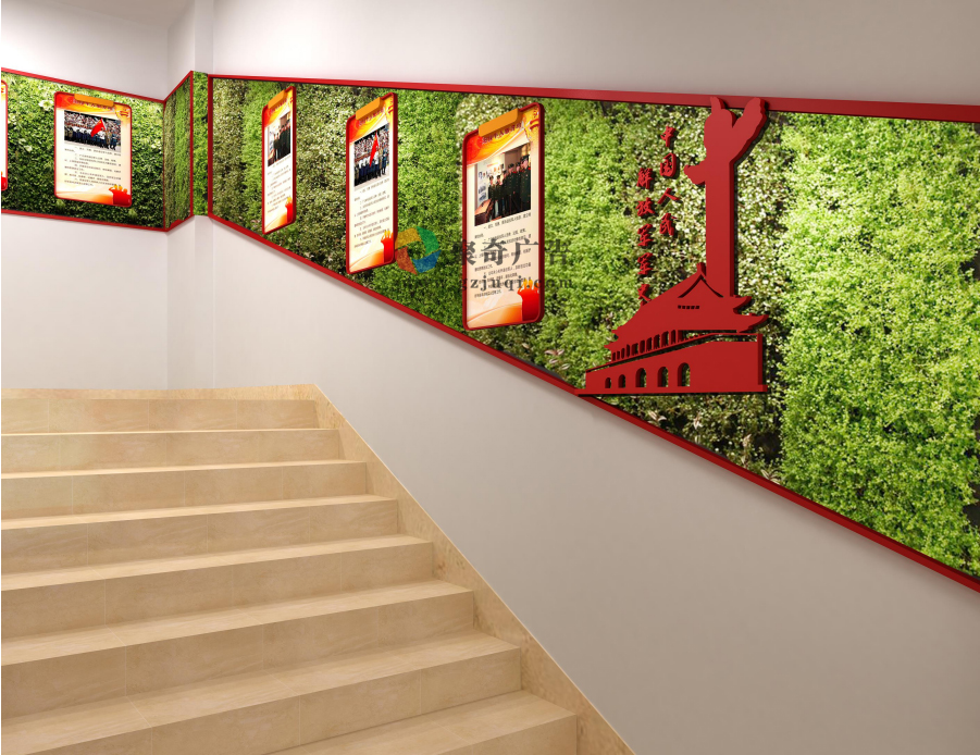 退役军人服务站楼道文化设计 退役军人服务站楼道文化设计