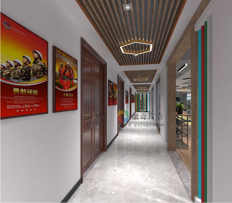 中队党建文化长廊设计 中队党建文化长廊设计