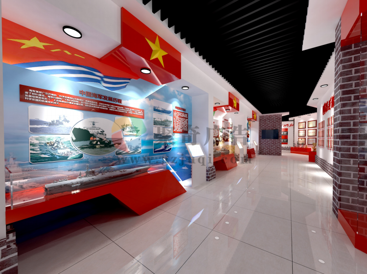 国防主题教育基地装备展示设计 国防主题教育基地装备展示设计