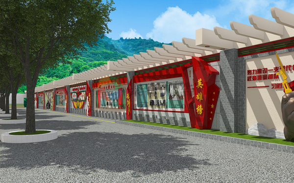 军史长廊设计 军史长廊设计