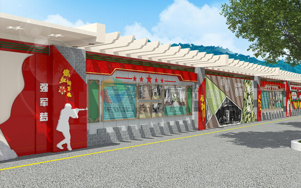 部队军史长廊设计 部队军史长廊设计
