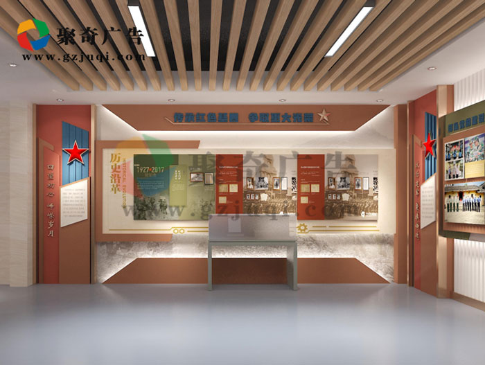 军事检察院展厅设计