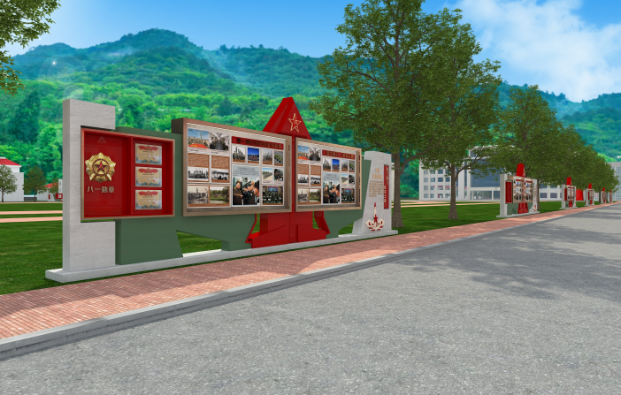 军史长廊设计 军史长廊设计