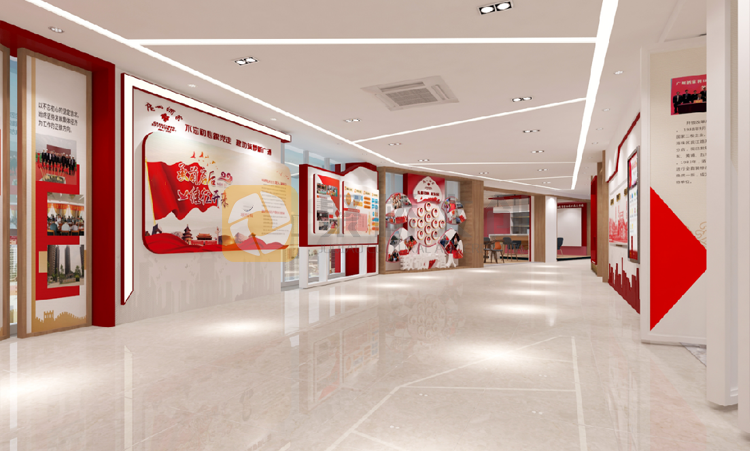 国企党建展厅设计 国企党建展厅设计