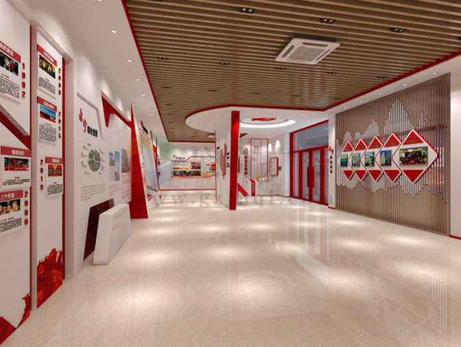 社区党建文化展馆设计 社区党建文化展馆设计