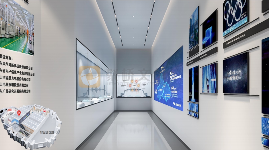 纳米能源研究院展厅设计 纳米能源研究院展厅设计