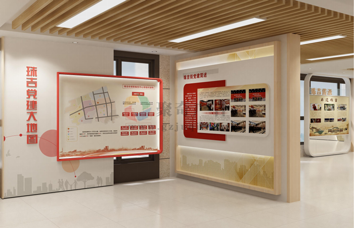 企业党建展厅设计 企业党建展厅设计