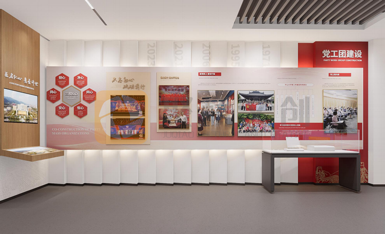 医院院史馆设计效果图 医院院史馆设计效果图