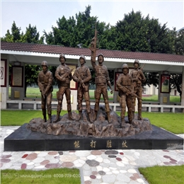 指挥学院军史雕塑设计